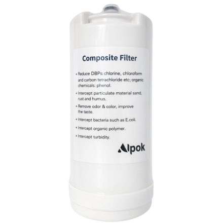 Alpok prémium kijelzős asztali vízszűrő készülékbe - szűrőbetét 