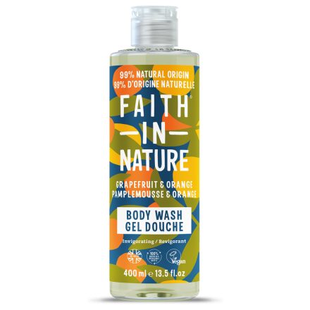 Faith in Nature tusfürdő Grapefruit és Narancs 400 ml