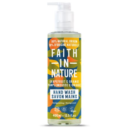 Faith in Nature Kézmosó Grapefruit és Narancs 400 ml