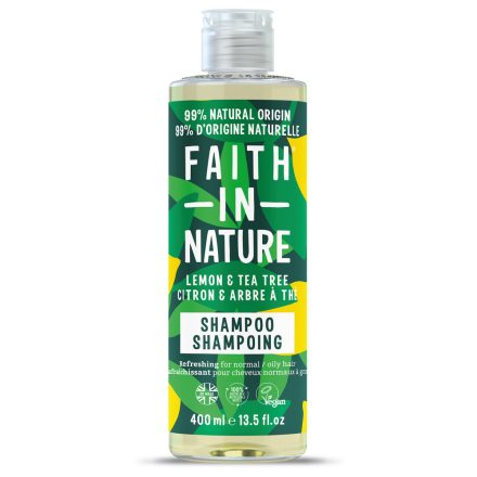 Faith in Nature Sampon Citrom és Teafa 400 ml