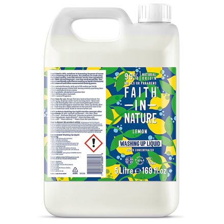 Faith in Nature Mosogatószer kézi mosogatásra (5 liter)