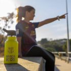 RUNBOTT Sport FC BARCA Kids Lemon thermo gyerekpalack 350ml