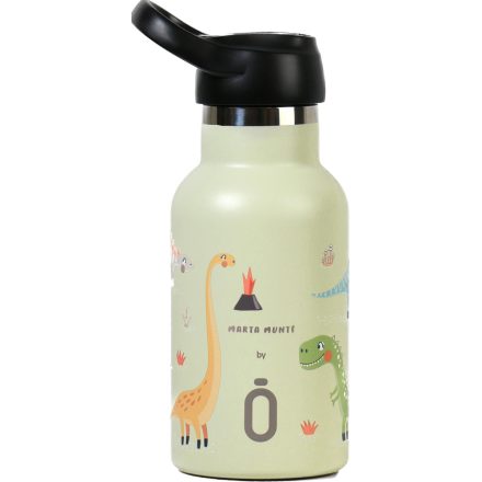 RUNBOTT Sport Dinos Green termosz kerámia bevonattal gyerekeknek 350ml