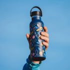 RUNBOTT Sport Floral termosz kerámia bevonattal 600ml