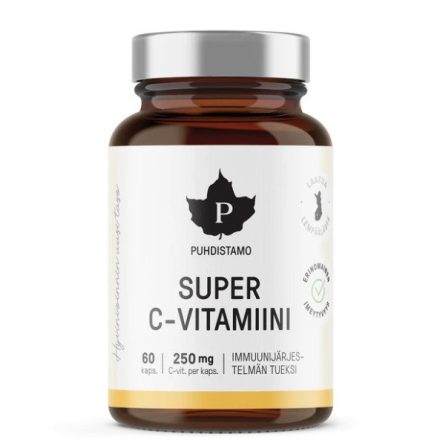 PUHDISTAMO Super C-vitamin 60 kapsz.