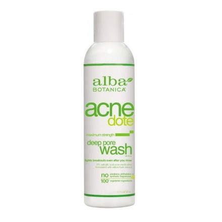 Alba Botanica Pattanások elleni mély pórustisztító lemosó - Acne Deep Pore Wash (177ml)