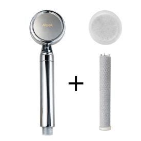 Alpok zuhanyfejes zuhanyszűrő szett - Króm