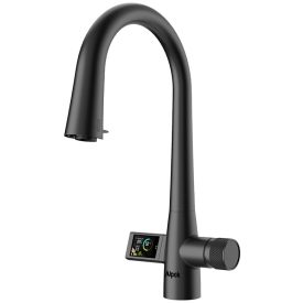 Alpok Mont Blanc zuhanyfejes 3 utas csaptelep - Black/Fekete