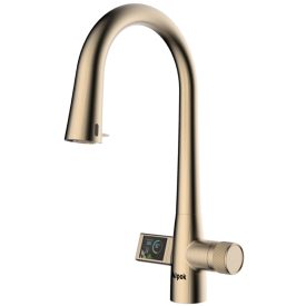 Alpok Mont Blanc zuhanyfejes 3 utas csaptelep - Gold/Arany