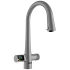 Alpok Mont Blanc zuhanyfejes 3 utas csaptelep - Grey/Szürke