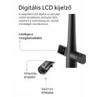 Alpok Mont Blanc zuhanyfejes 3 utas csaptelep - Grey/Szürke