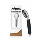 Alpok Zuhanyfejes zuhanyszűrő - Antracite