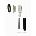 Alpok Zuhanyfejes zuhanyszűrő - Antracite