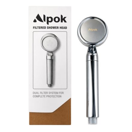 Alpok Zuhanyfejes zuhanyszűrő - Króm