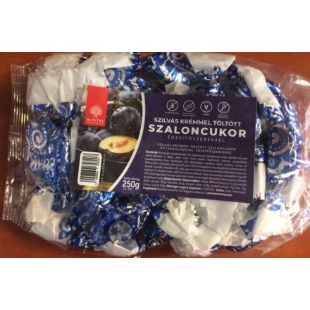Almitas Szilvás krémmel töltött szaloncukor, édesítőszerekkel 250g