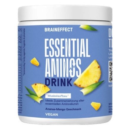 BRAINEFFECT Esszenciális aminosav ital Ananász-mangó ízben 270g