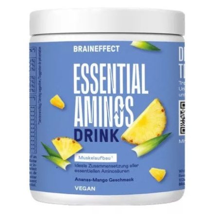 BRAINEFFECT Esszenciális aminosav ital Ananász-mangó ízben 270g