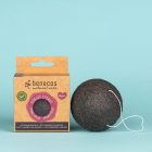 benecos natúr Konjac szivacs - fekete bambusz