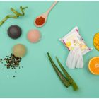 benecos natúr Konjac szivacs - fekete bambusz