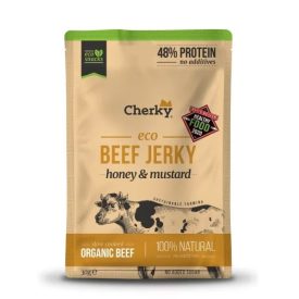 CHERKY ÖKO SZÁRÍTOTT MARHAHÚS - MÉZES MUSTÁROS 30g
