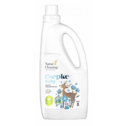 Csepke Baby allergénmentes öblítő 0m+ (1 liter) - Naturcleaning