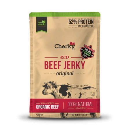 CHERKY ÖKO SZÁRÍTOTT MARHAHÚS - ORIGINAL 30g
