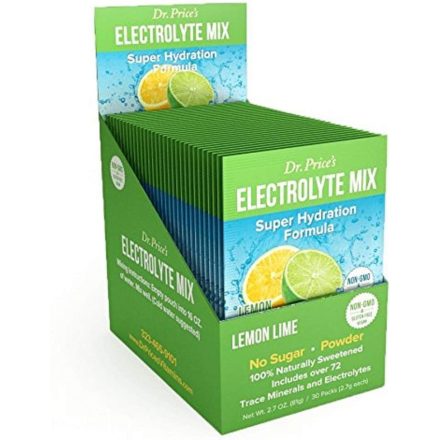 Dr. Price's Vitamins ELEKTROLIT MIX - CITROM LIME ÍZŰ - 30 db EGYEDI CSOMAG - 81g