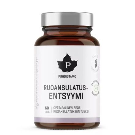 PUHDISTAMO Emésztő Enzim probiotikummal 60 kapsz. 23g