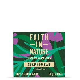 Faith in Nature Sampon Bar Levendula és Geránium 85g 
