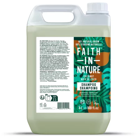 Faith in Nature Sampon Kókusz (5 liter)