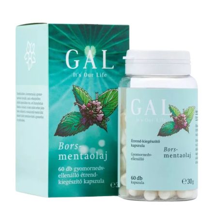 GAL Borsmentaolaj (60 db) Kapsz. 30g