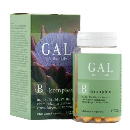 GAL B-komplex (60 db) vegán kapsz. 23,5g
