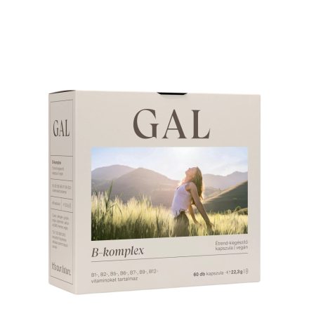 GAL B-komplex (60 db) vegán kapsz. 22,3g