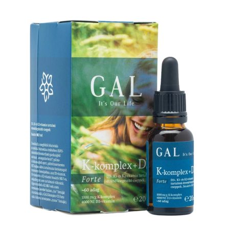 GAL K-komplex + D3 Forte (60 adag, 20ml)