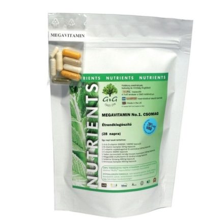 G&G Megavitamin No.1 napi vitamincsomag (28 napra)