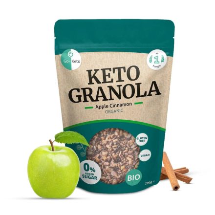 Go-Keto Bio Keto Granola almás-fahéjas ízben 290g