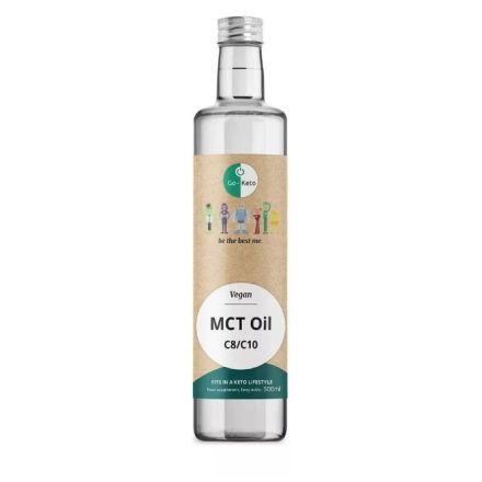 Go-Keto Premium Coconut C8/C10 MCT Olaj, 500ml