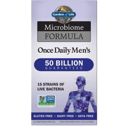 Garden of Life Microbiome Once Daily - Férfi napi egyszeri 30 kapszula