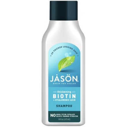 Jasön Hajdúsító és regeneráló biotin + hialuronsav sampon 473ml