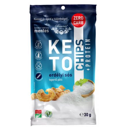 KETO CHIPS Erdélyi Sós tepertő pörc, ropogós snack 30g