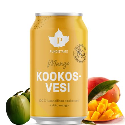 PUHDISTAMO kókuszvíz (Mangós) 310 ml