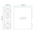 LATT BLUE Direct Flow – Direkt átfolyós fordított ozmózis víztisztító intelligens csapteleppel