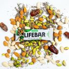 LIFEFOOD - Lifebar Bio Fehérjeszelet - Chia pisztácia Snack 40g