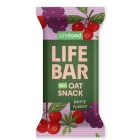 LIFEFOOD - Lifebar Bio Zabszelet - bogyós gyümölcsös Snack 40g