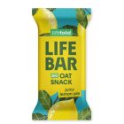 LIFEFOOD - Lifebar Bio Zabszelet - lédús citromos pite Snack 40g