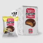 Leya's Bio Fehérjés süti - VANÍLIÁS - étcsokoládé bevonattal 40g