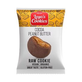   Leya's Bio Nyers sütemény Földimogyoróvajas-kakaós 25g