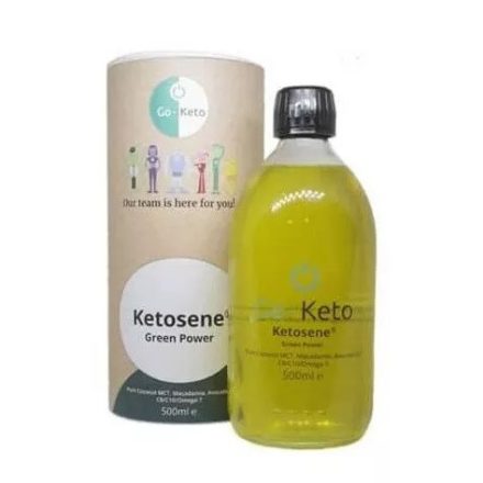 GO-KETO MCT Oil Ketosene Green Power - Shape, 500ml