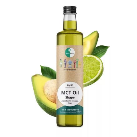 GO-KETO MCT Oil Ketosene Green Power - Shape, 500ml