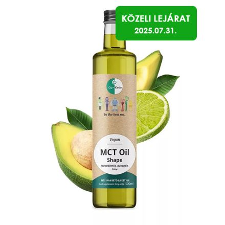 GO-KETO MCT Oil Ketosene Green Power - Shape, 500ml